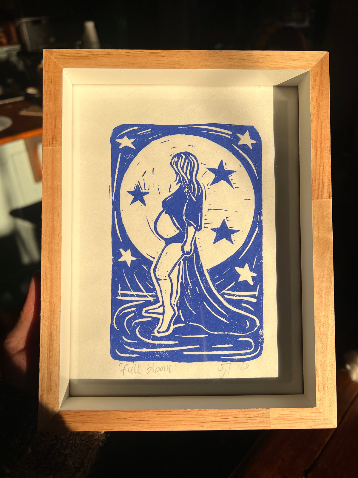 'Full Bloom' Pregnancy Print